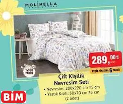 MOLİNELLA ÇİFT KİŞİLİK NEVRESİM SETİ